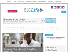 Tablet Screenshot of blclife.com